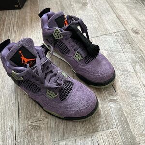 Jordan Women's Sneakers in Purple and Black